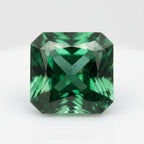 Emerald 1PC Chunky 15x15 MM Square Faceted Green Superior Precious Gems