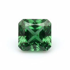 Emerald 10PC Tiny 3x3 MM Square Faceted Green Fiery Precious Gems