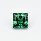 Emerald 10PC Tiny 4x4 MM Square Faceted Green Brilliant Precious Loose Gems