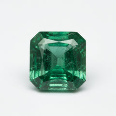 Emerald 1PC Small 7x7 MM Square Faceted Green Splendid Precious Gems