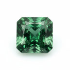 Emerald 1PC Small 7x7 MM Square Faceted Green Splendid Precious Gems