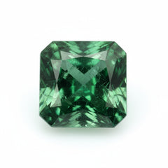 Emerald 1PC Small 7x7 MM Square Faceted Green Splendid Precious Gems