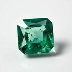 Emerald 1PC Small 8x8 MM Square Faceted Green Luster Precious Loose Gems