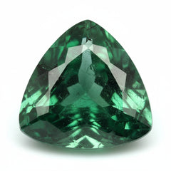 Emerald 1PC Large 11x11 MM Triangle Faceted Green Fine Precious Gems