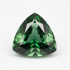 Emerald 1PC Chunky 14x14 MM Triangle Faceted Green Genuine Precious Loose Gemstones
