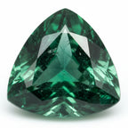 Emerald 1PC Chunky 16x16 MM Triangle Faceted Green Pure Precious Loose Gems