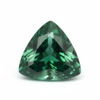 Emerald 1PC Small 8x8 MM Triangle Faceted Green Luster Precious Loose Gems