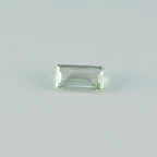 Green Amethyst 1PC Large 8x16 MM Baguette Faceted Green Shine Semi Precious Loose Gems