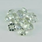 Green Amethyst 1PC Chunky 16x16 MM Cushion Faceted Green Pure Semi Precious Loose Gems