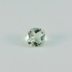 Green Amethyst 10PC Tiny 3x3 MM Cushion Faceted Green Fiery Semi Precious Gems