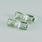 Green Amethyst 1PC Chunky 15x20 MM Emerald Faceted Green Lustrous Semi Precious Gems