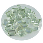 Green Amethyst 1PC Small 7x9 MM Emerald Faceted Green Genuine Semi Precious Loose Gemstones