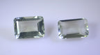 Green Amethyst 1PC Large 10x12 MM Emerald Faceted Green Sparkling Semi Precious Gems