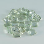Green Amethyst 1PC Small 7x9 MM Emerald Faceted Green Genuine Semi Precious Loose Gemstones