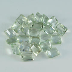 Green Amethyst 1PC Small 7x9 MM Emerald Faceted Green Genuine Semi Precious Loose Gemstones