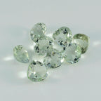 Green Amethyst 1PC Small 8x8 MM Heart Faceted Green Luster Semi Precious Loose Gems