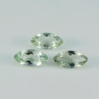 Green Amethyst 10PC Tiny 2.5x5 MM Marquise Faceted Green High Quality Semi Precious Loose Gems