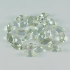 Green Amethyst 1PC Tiny 4x8 MM Marquise Faceted Green Genuine Semi Precious Loose Gemstones