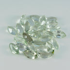 Green Amethyst 1PC Tiny 4x8 MM Marquise Faceted Green Genuine Semi Precious Loose Gemstones
