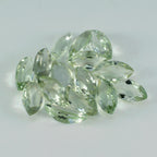 Green Amethyst 1PC Medium 7x14 MM Marquise Faceted Green Fiery Semi Precious Loose Gemstone