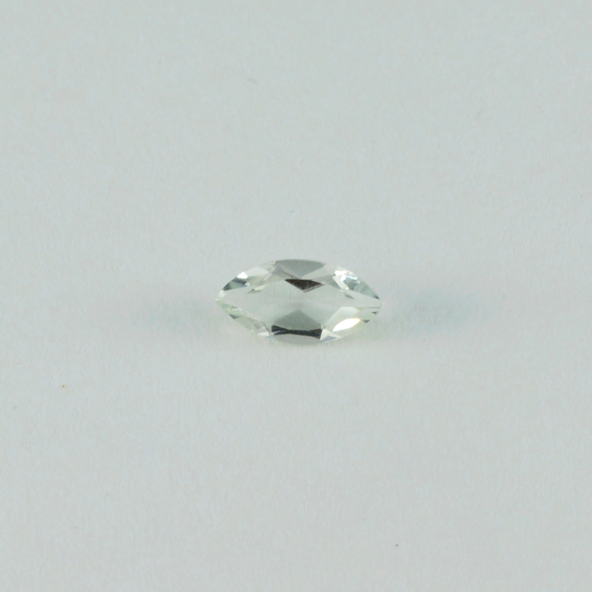 Green Amethyst 1PC Tiny 4x8 MM Marquise Faceted Green Genuine Semi Precious Loose Gemstones