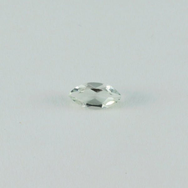 Green Amethyst 1PC Tiny 4x8 MM Marquise Faceted Green Genuine Semi Precious Loose Gemstones