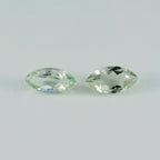Green Amethyst 1PC Medium 7x14 MM Marquise Faceted Green Fiery Semi Precious Loose Gemstone