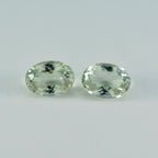 Green Amethyst 1PC Chunky 12x16 MM Oval Faceted Green Superior Semi Precious Loose Gemstone
