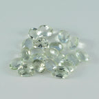 Green Amethyst 1PC Small 6x9 MM Oval Faceted Green Splendid Semi Precious Loose Gemstone