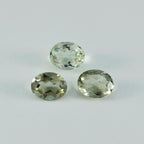 Green Amethyst 1PC Large 10x14 MM Oval Faceted Green Genuine Semi Precious Loose Gems