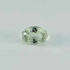 Green Amethyst 1PC Chunky 12x16 MM Oval Faceted Green Superior Semi Precious Loose Gemstone
