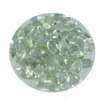 Green Amethyst 1PC Tiny 3x5 MM Pear Faceted Green Natural Semi Precious Gems