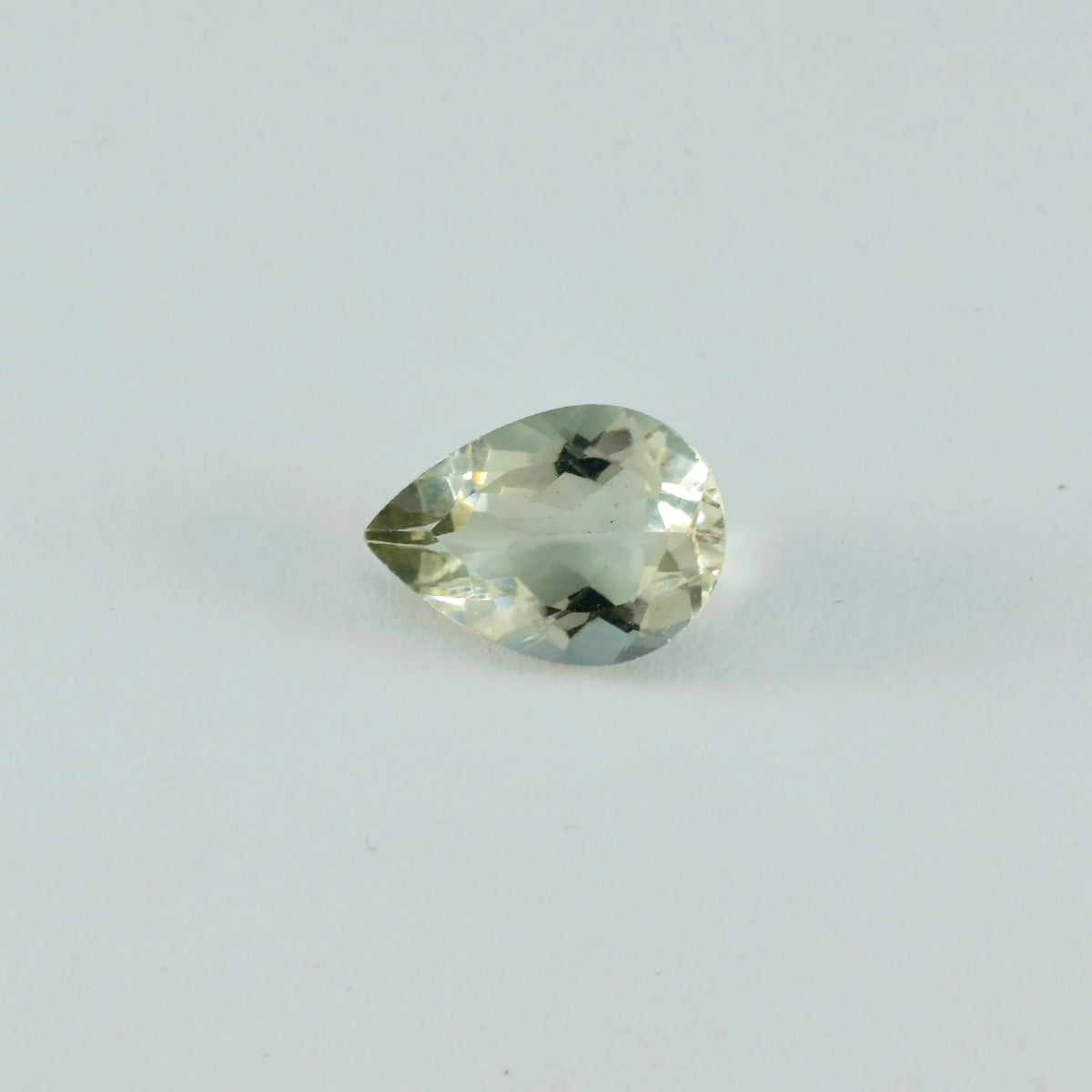 Green Amethyst 1PC Tiny 3x5 MM Pear Faceted Green Natural Semi Precious Gems Immagine secondaria del prodotto