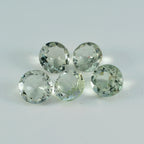 Green Amethyst 1PC Chunky 16x16 MM Round Faceted Green Pure Semi Precious Loose Gems