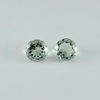 Green Amethyst 1PC Large 12x12 MM Round Faceted Green High Quality Semi Precious Loose Gems