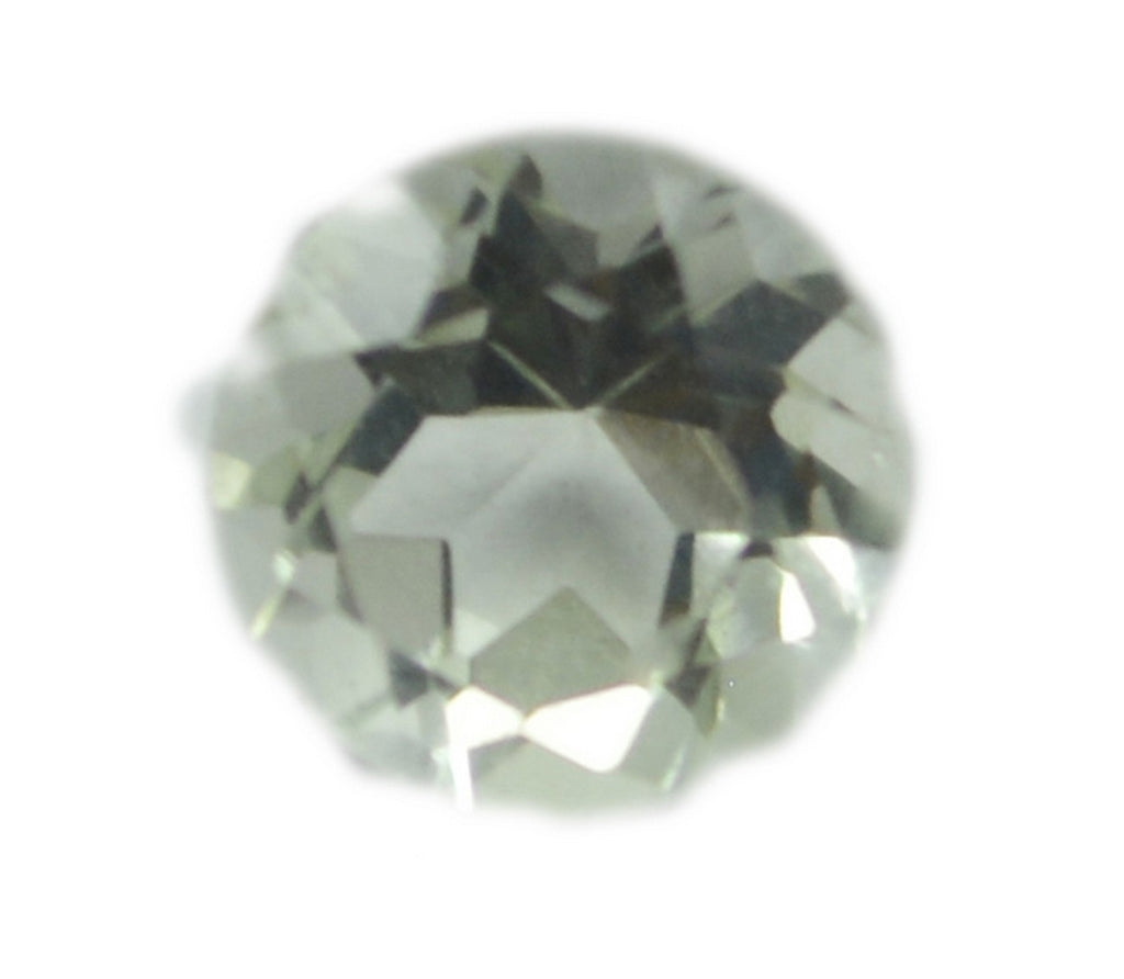 Green Amethyst 1PC Chunky 16x16 MM Round Faceted Green Pure Semi Precious Loose Gems