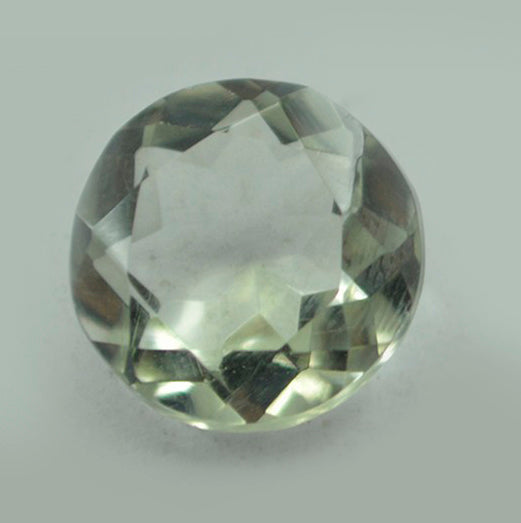 Green Amethyst 10PC Tiny 4x4 MM Round Faceted Green Brilliant Semi Precious Loose Gems Main image