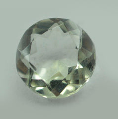 Green Amethyst 10PC Tiny 4x4 MM Round Faceted Green Brilliant Semi Precious Loose Gems