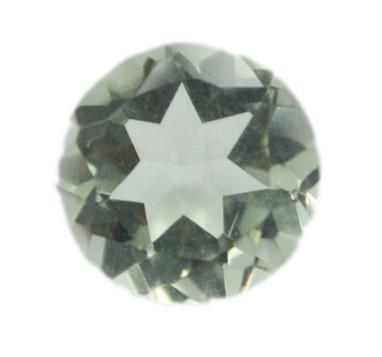 Green Amethyst 10PC Tiny 4x4 MM Round Faceted Green Brilliant Semi Precious Loose Gems
