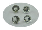 Green Amethyst 1PC Medium 9x9 MM Round Faceted Green Lustrous Semi Precious Loose Gemstone