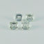 Green Amethyst 1PC Chunky 14x14 MM Square Faceted Green Genuine Semi Precious Loose Gemstones