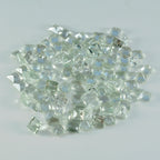 Green Amethyst 1PC Chunky 14x14 MM Square Faceted Green Genuine Semi Precious Loose Gemstones