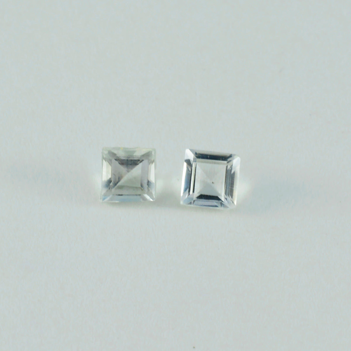 Green Amethyst 1PC Tiny 6x6 MM Square Faceted Green Polished Semi Precious Loose Gemstones Immagine secondaria del prodotto