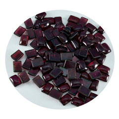 Garnet 10PC Tiny 4x6 MM Emerald Cabochon Red Pure semi Precious Loose Gems