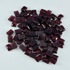 Garnet 10PC Tiny 4x6 MM Emerald Cabochon Red Pure semi Precious Loose Gems