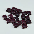 Garnet 1PC Small 6x8 MM Emerald Cabochon Red Brilliant semi Precious Loose Gemstones