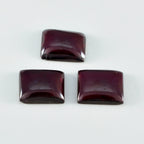 Garnet 1PC Small 7x9 MM Emerald Cabochon Red Polished semi Precious Precious Gemstone