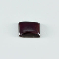 Garnet 1PC Medium 8x10 MM Emerald Cabochon Red Luster semi Precious Loose Gems