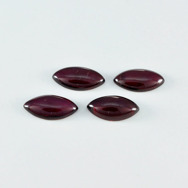 Garnet 1PC Medium 7x14 MM Marquise  Cabochon Red High Quality semi Precious Loose Gemstones