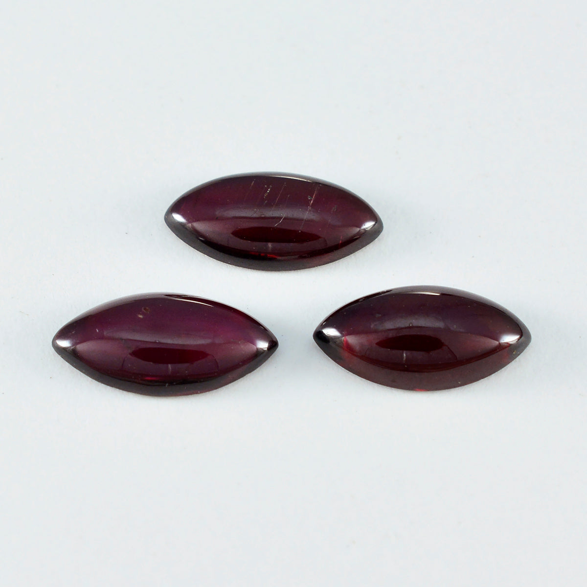 Garnet 1PC Large 8x16 MM Marquise  Cabochon Red Natural semi Precious Semi Precious Gemstone